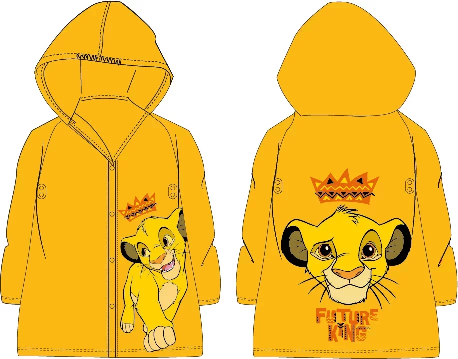 Disney Az Oroszlánkirály Future King esőkabát 3 - 8 év / 98 - 128 cm
