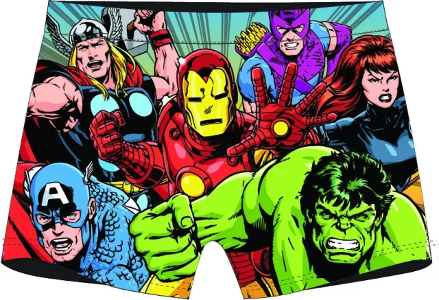 Bosszúállók Classic Comic gyerek fürdőnadrág, short 4 - 9 év / 104 - 134 cm