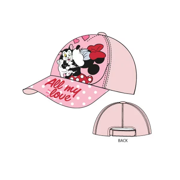 Disney Minnie All My Love gyerek baseball sapka 52 cm