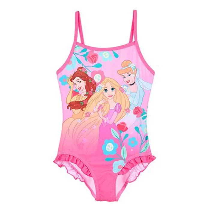 Disney Hercegnők Blooming Pink gyerek fürdőruha, úszó 8 év / 128 cm