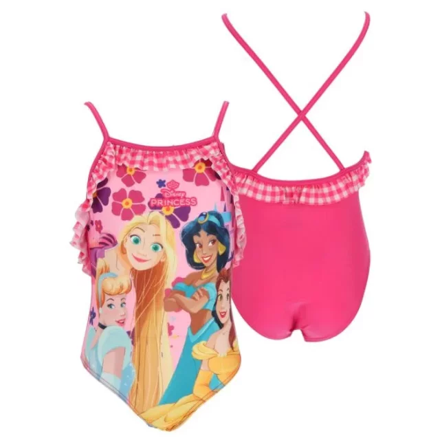 Disney Hercegnők Checked gyerek fürdőruha, úszó 3 - 8 év / 98 - 128 cm