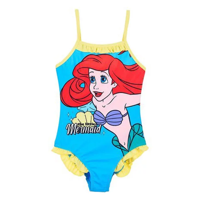 Disney Hercegnők Ariel Blue gyerek fürdőruha, úszó 6 év / 116 cm