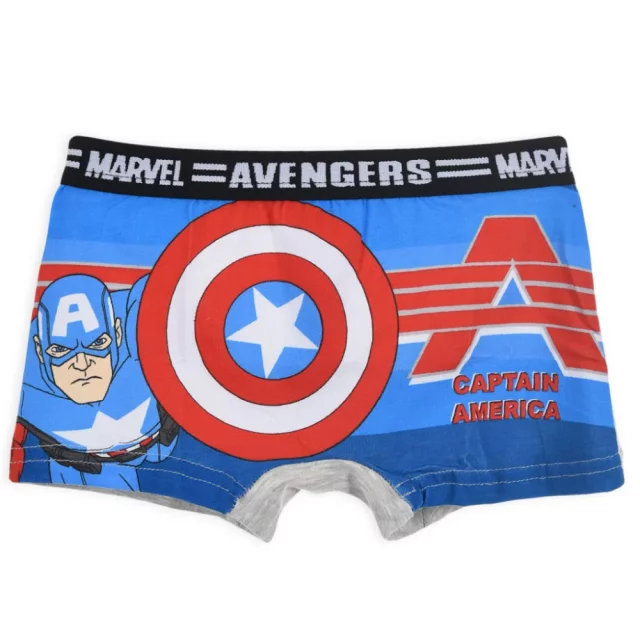 Bosszúállók Captain America Shield gyerek boxeralsó 2 darab/csomag 2 - 3 év / 92 - 98 cm