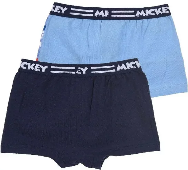Disney Mickey Motion Blue gyerek boxeralsó 2 darab/csomag 4 - 5 év / 104 - 110 cm