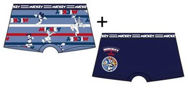 Disney Mickey Motion Blue gyerek boxeralsó 2 darab/csomag 4 - 5 év / 104 - 110 cm
