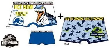 Jurassic World Danger gyerek boxeralsó 2 darab/csomag 6 - 8 év / 116 - 128 cm