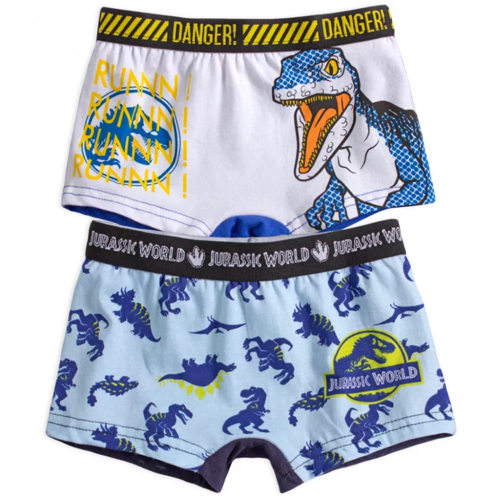 Jurassic World Danger gyerek boxeralsó 2 darab/csomag 6 - 8 év / 116 - 128 cm