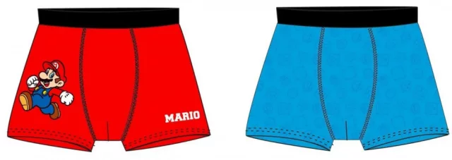 Super Mario Come On gyerek boxeralsó 2 darab/csomag 6 év / 116 cm