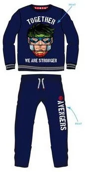 Bosszúállók Together Blue gyerek melegítő, jogging szett 8 év / 128 cm