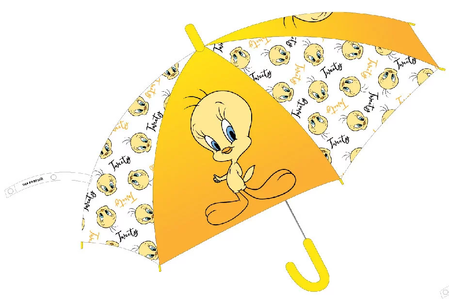 Bolondos dallamok Yellow gyerek félautomata esernyő ?74 cm