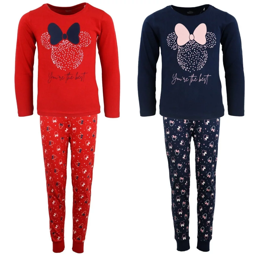 Disney Minnie Best gyerek hosszú pizsama 104-134 cm