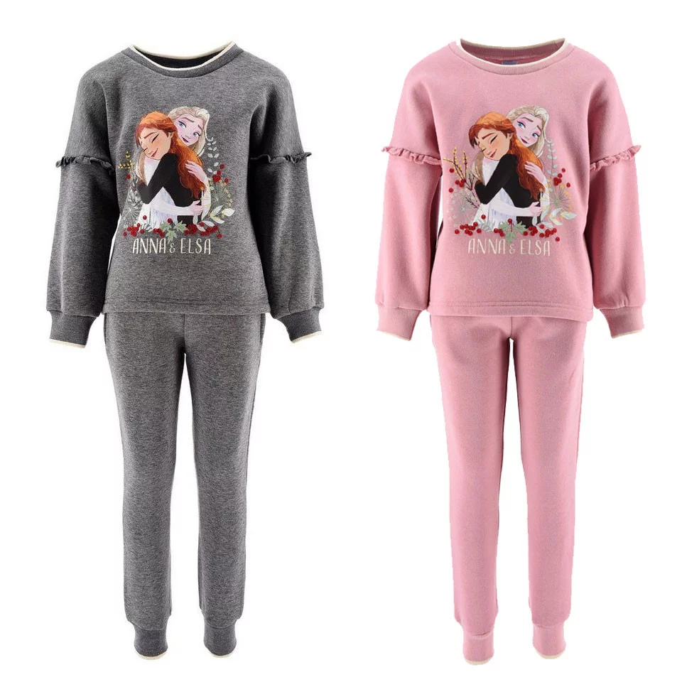 Disney Jégvarázs Fondness gyerek flitteres melegítő, jogging szett 4 - 8 év / 104 - 128 cm